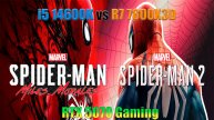 i5 14600K vs Ryzen 7 7800X3D Marvel's Spider-Man Miles Morale vs Marvel's Spider-Man 2