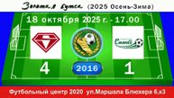18 октября - 17.00, Спектр - Смена Сабировская. 2016 гр. Демо версия.