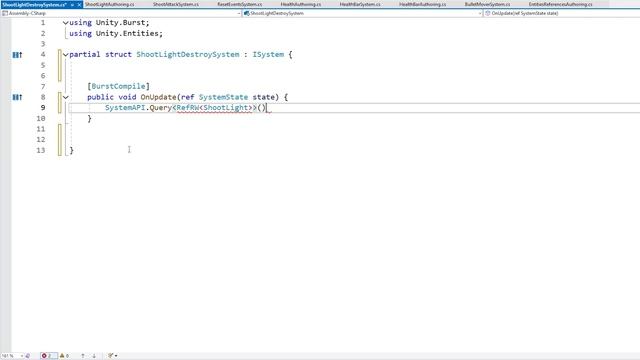 33 Shoot_Light Learn Unity DOTS! (FREE Tutorial Course)
