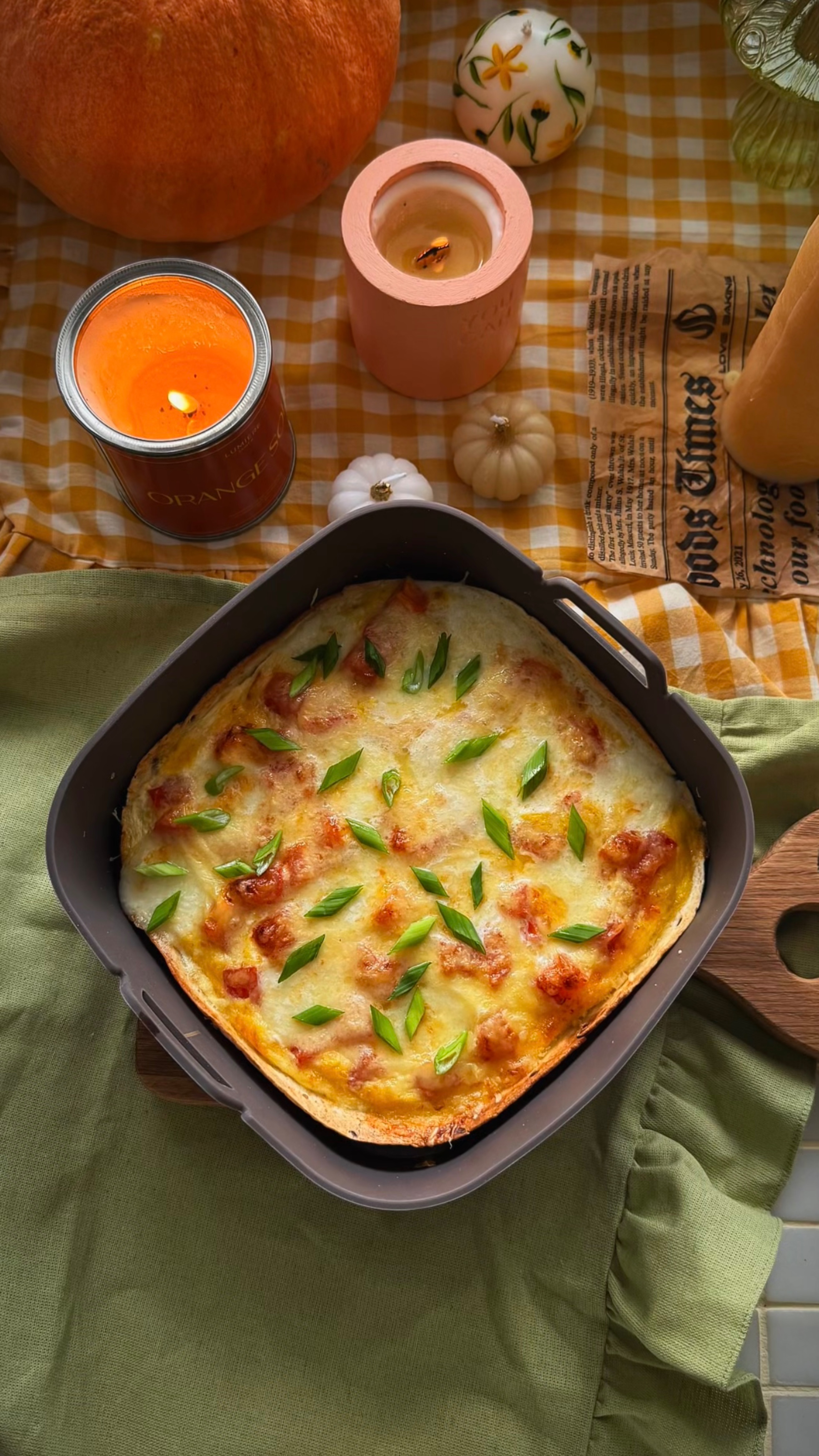 Идея вкусного и сытного завтрака без лишней посуды 🥰