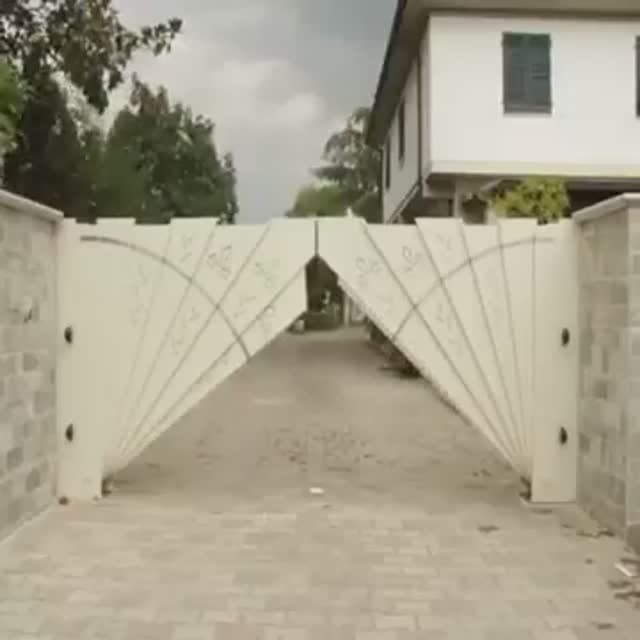 Ворота-веер делаем в Уфе | веерные ворота