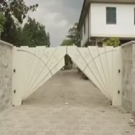 Ворота-веер делаем в Уфе | веерные ворота