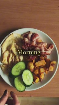 Простой сытный завтрак 🍳
