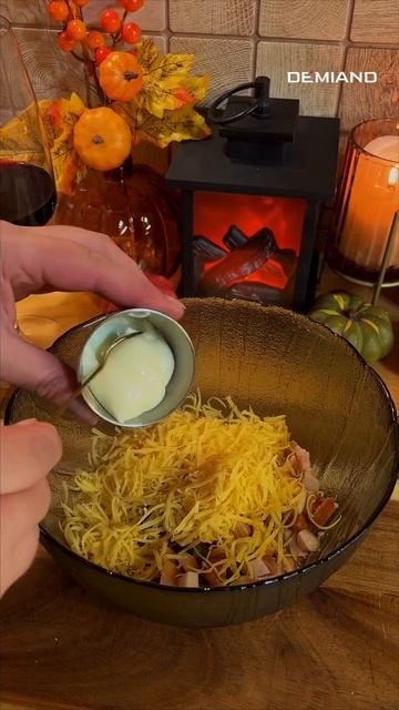 Багетные гнезда с начинкой 🍗