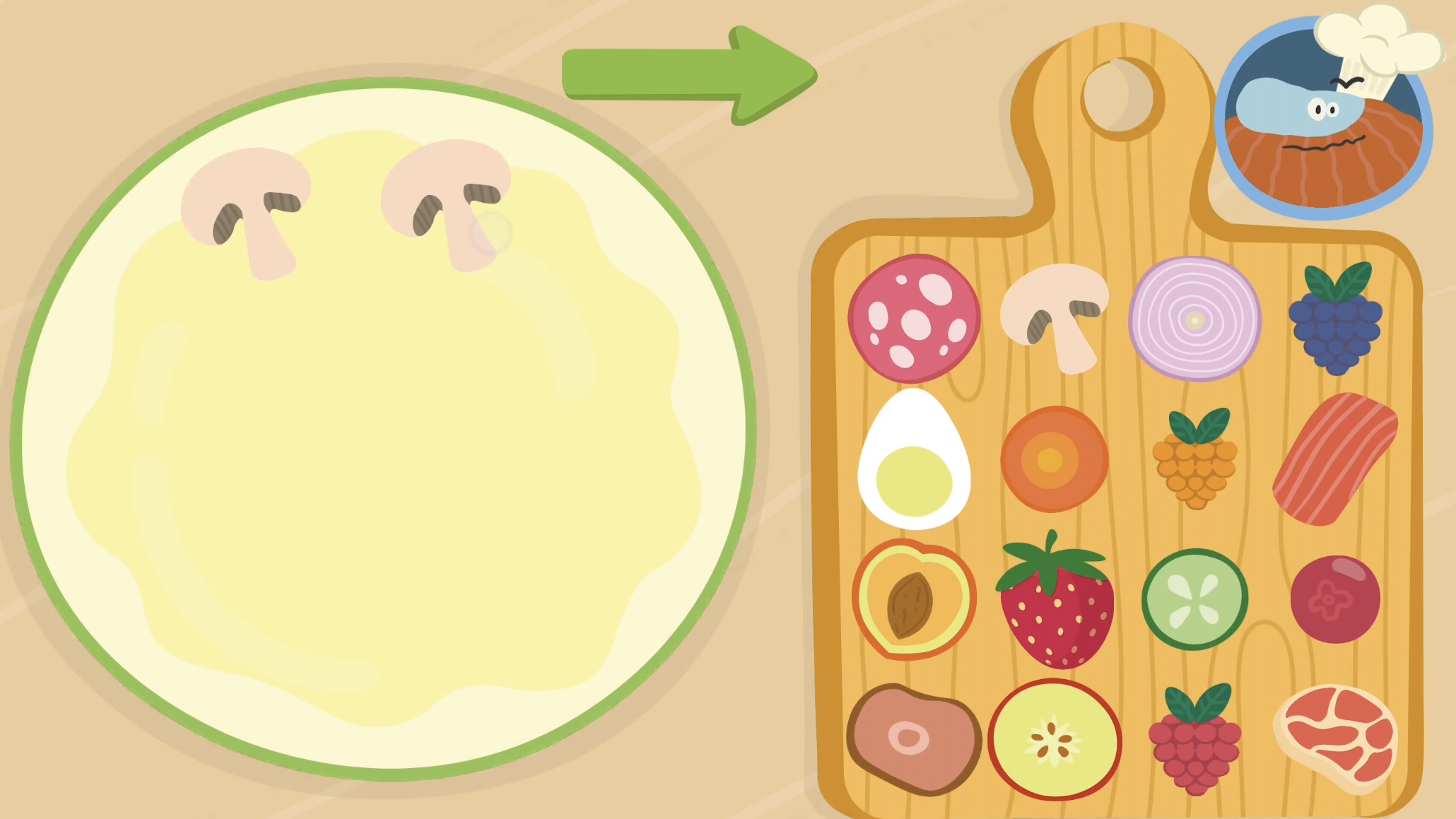 Готовим детский пирог