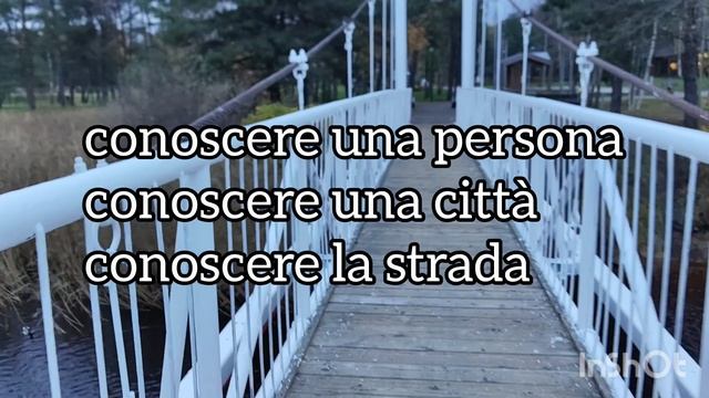 Урок 30 CONOSCERE, SAPERE Основы итальянского для начинающих 🇮🇹