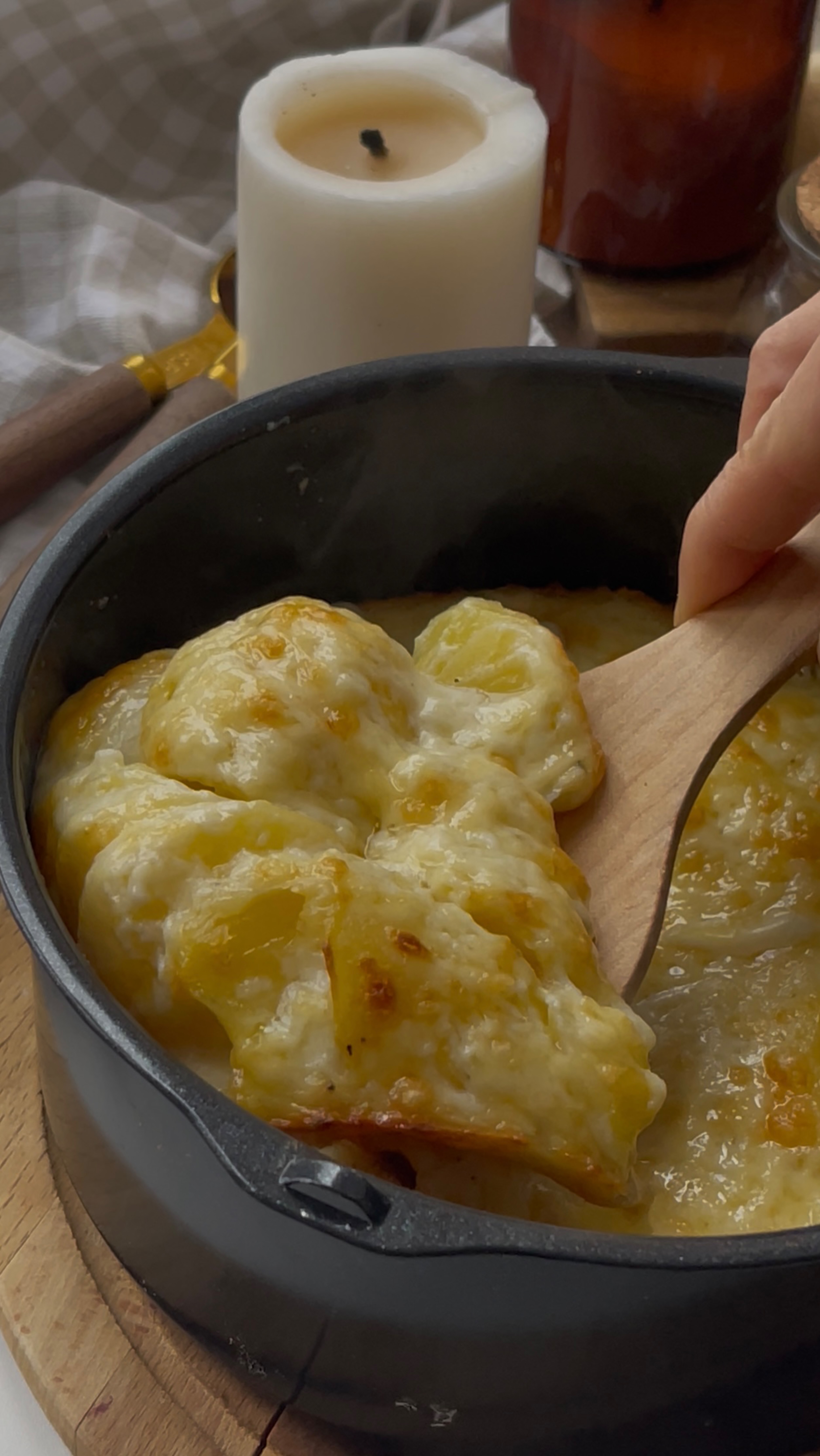 Картофельный гратен под соусом бешамель🫠 всем срочно готовить 🥰