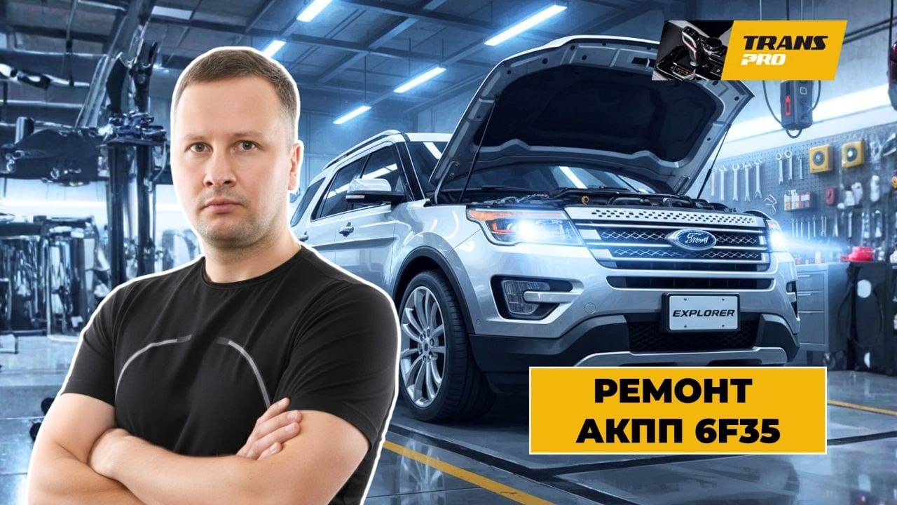 Ремонт АКПП 6F35 на Ford Explorer. Ремонт АКПП 6F35. Обзор Ford Explorer.