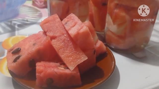 Соленые арбузы на зиму. Засолка арбузов. Рецепт из арбузов