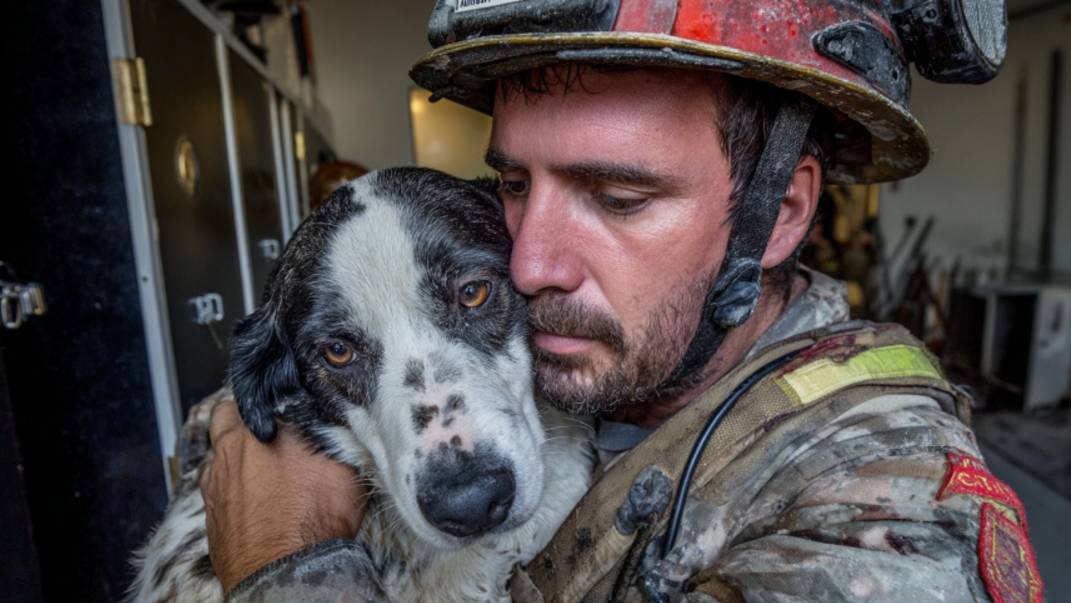 Сорвавшуюся с обрыва собаку спасли в Сан-Франциско