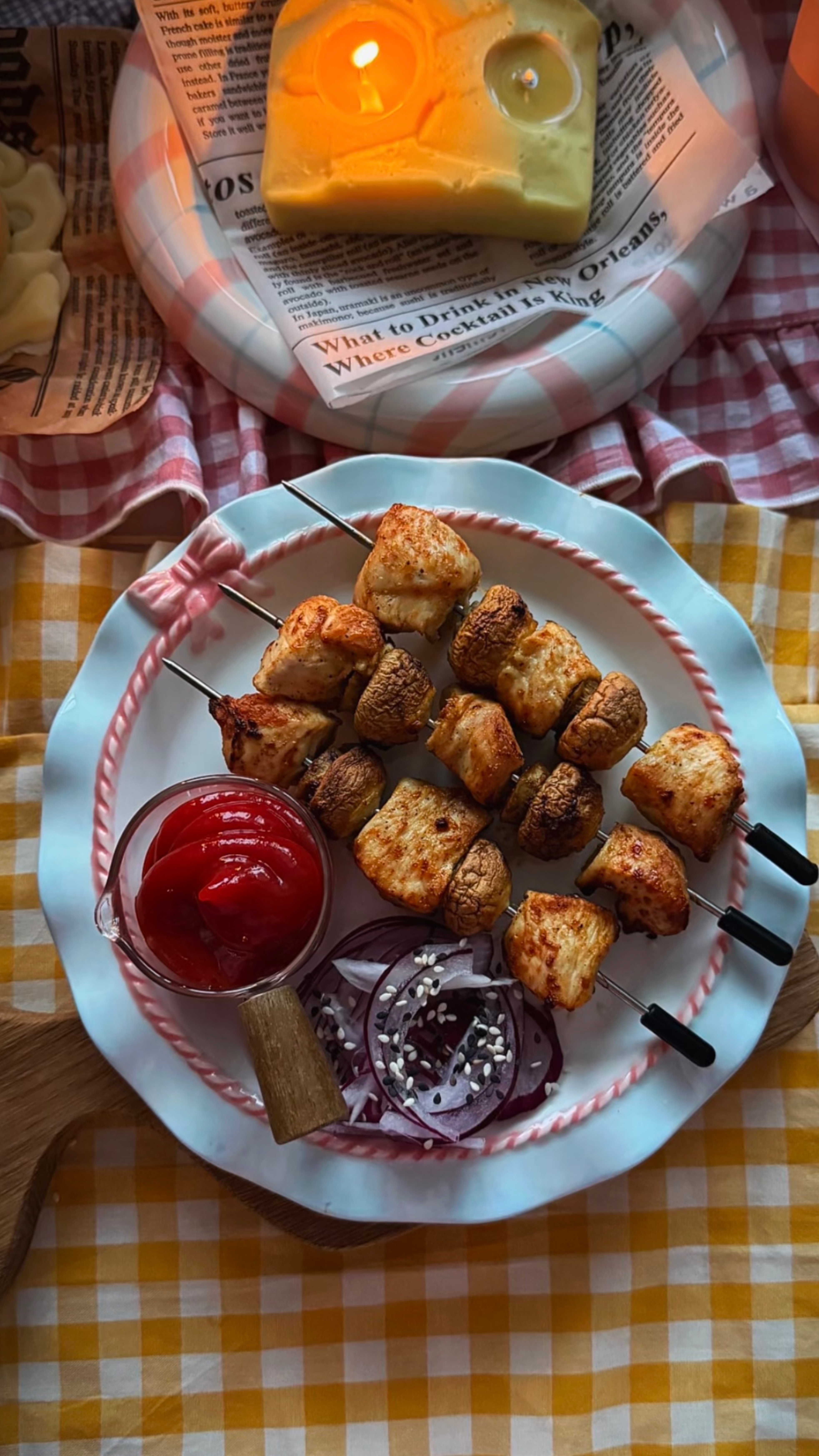 Приготовим шашлыки в аэрогриле Demiand🫶🏻✨