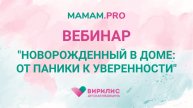 Вебинар «Новорождённый в доме: от паники к уверенности»