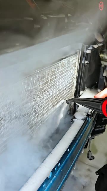 Мойка М3. Мойка радиатора со снятием бампера