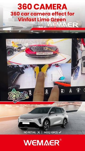 🚗💚Upgrade: WEMAER 360° Camera System for VinFast Limo Green – Built for Safety!