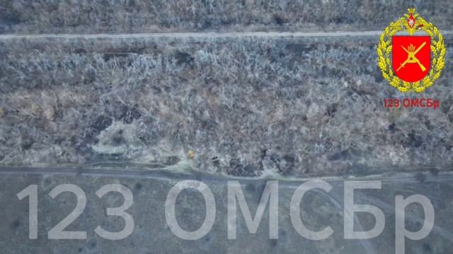 Минус еще один укреп противника! Бойцы 123 Бригады "Самарканда" идут только вперед!