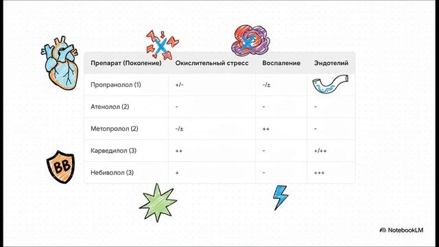 За гранью ритма: кардиопротективные механизмы бета-блокаторов при ишемии и реперфузии миокарда