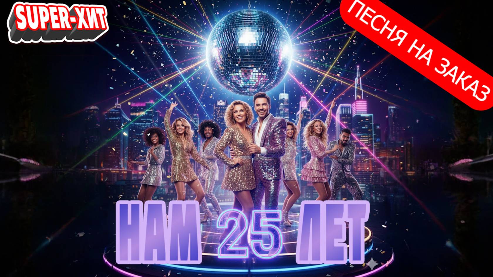 Нам 25 лет! (песня на заказ - Музыкальный апельсин)