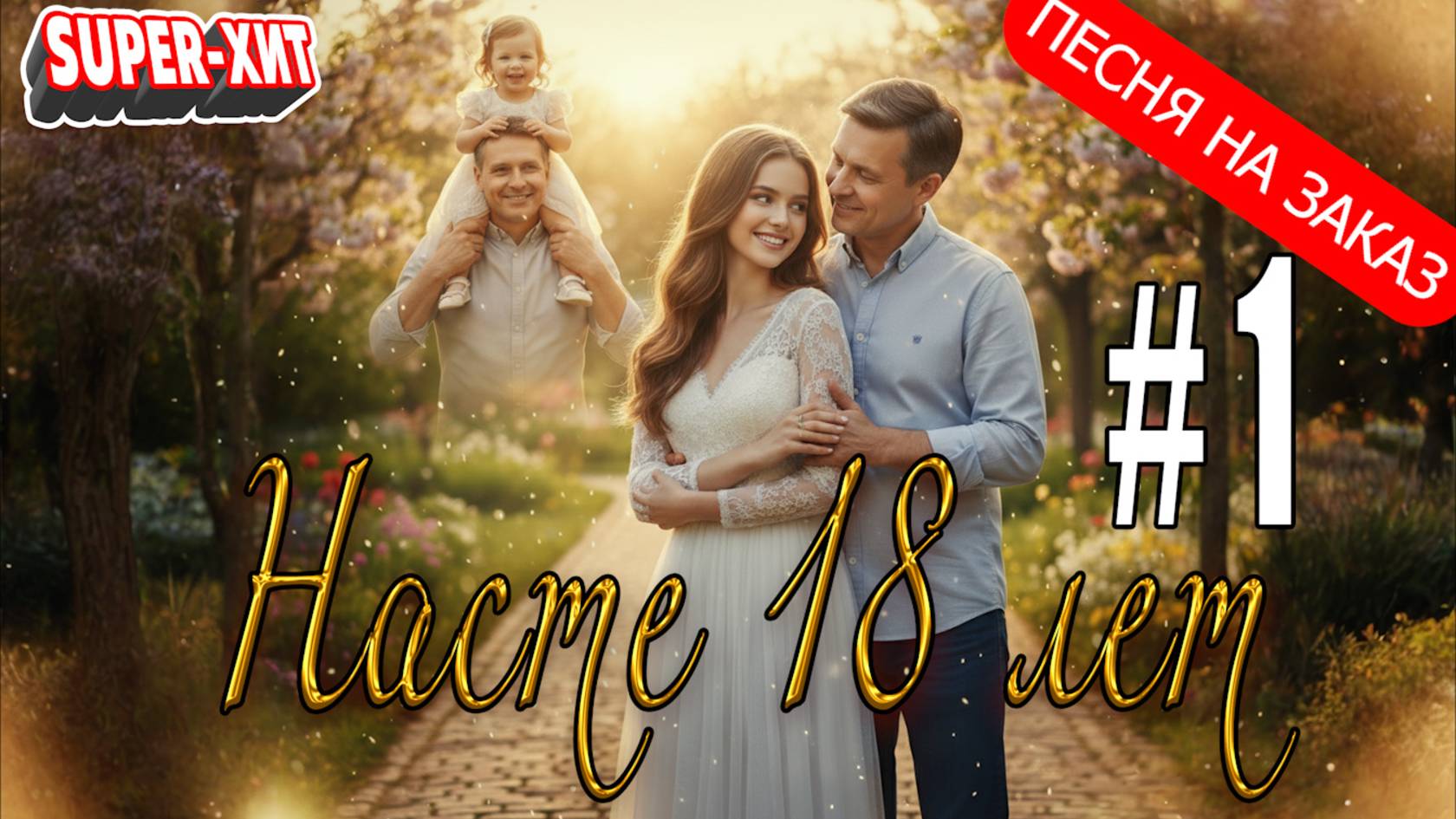 Насте 18 лет! Версия 1 (песня на заказ - Музыкальный апельсин)