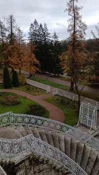 Санкт-Петербург, Царское село. Прогулялись по Екатерининскому парку.