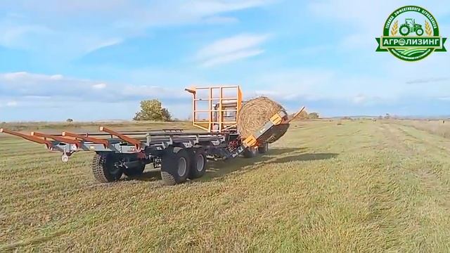 Подборщик-транспортировщик рулонов "TRB20L" от завода "Навигатор-НМ"