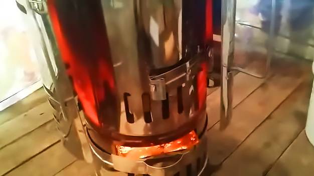 Испытание печи Гравицапа КЦ-3 12 февраля 2018 г.