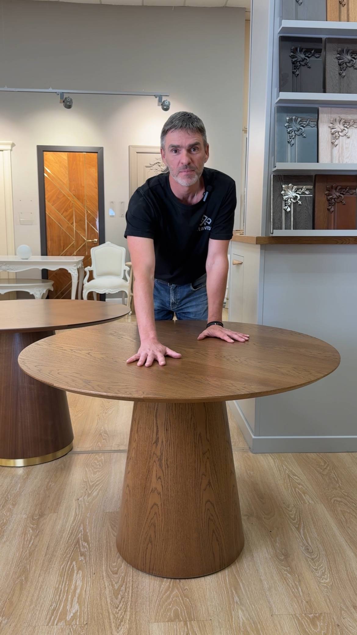 Подстолье для стола STL-041 — надёжная основа и изысканный дизайн от STAVROS