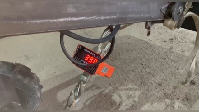 Тест мини погрузчика. Тяга- сила- скорость.