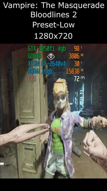 Vampire: The Masquerade — Bloodlines 2 на слабом ПК