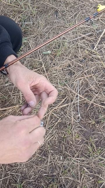 как плести карабин, крючки для удочки