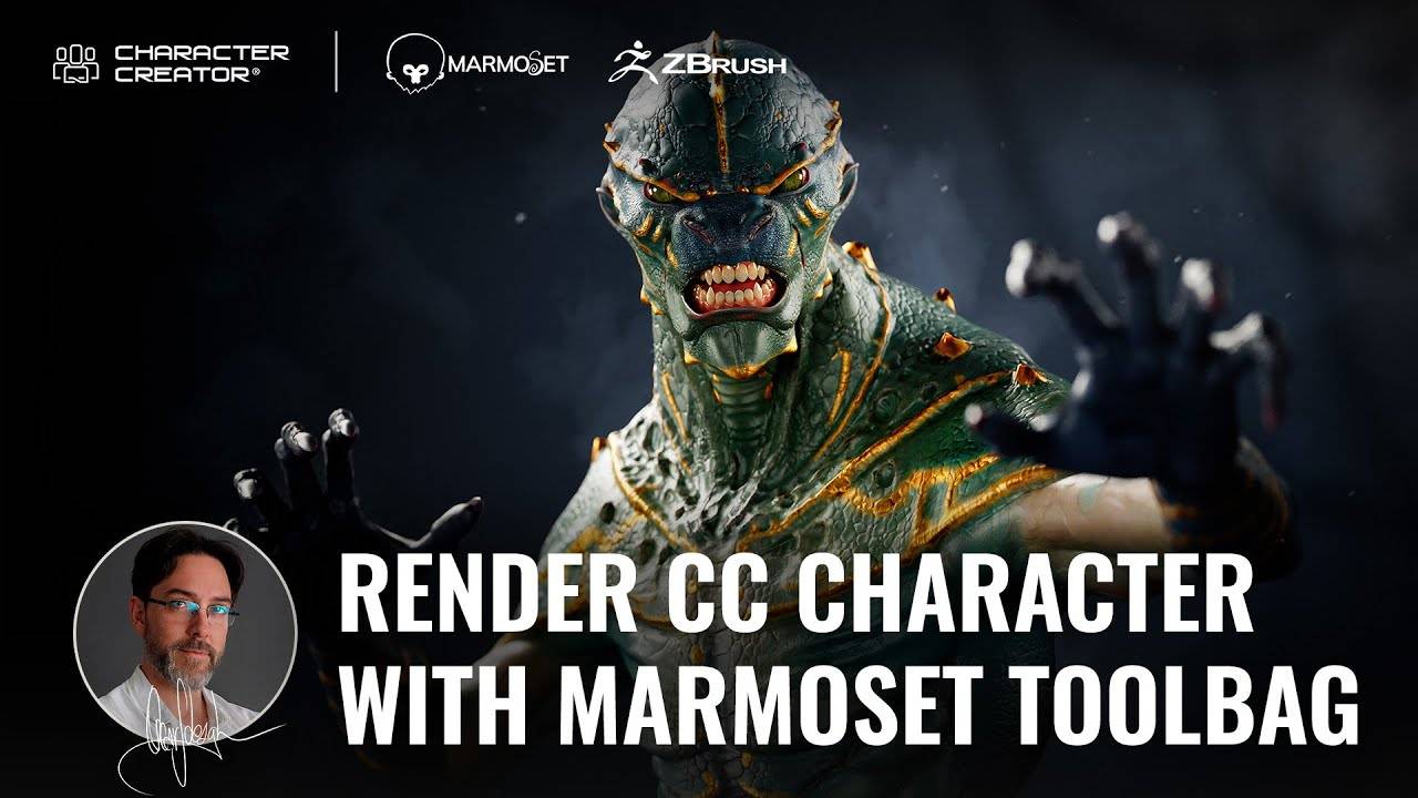 Как рендерить персонажей из Character Creator 5 в Marmoset Toolbag 5 | Руководство с Auto Setup