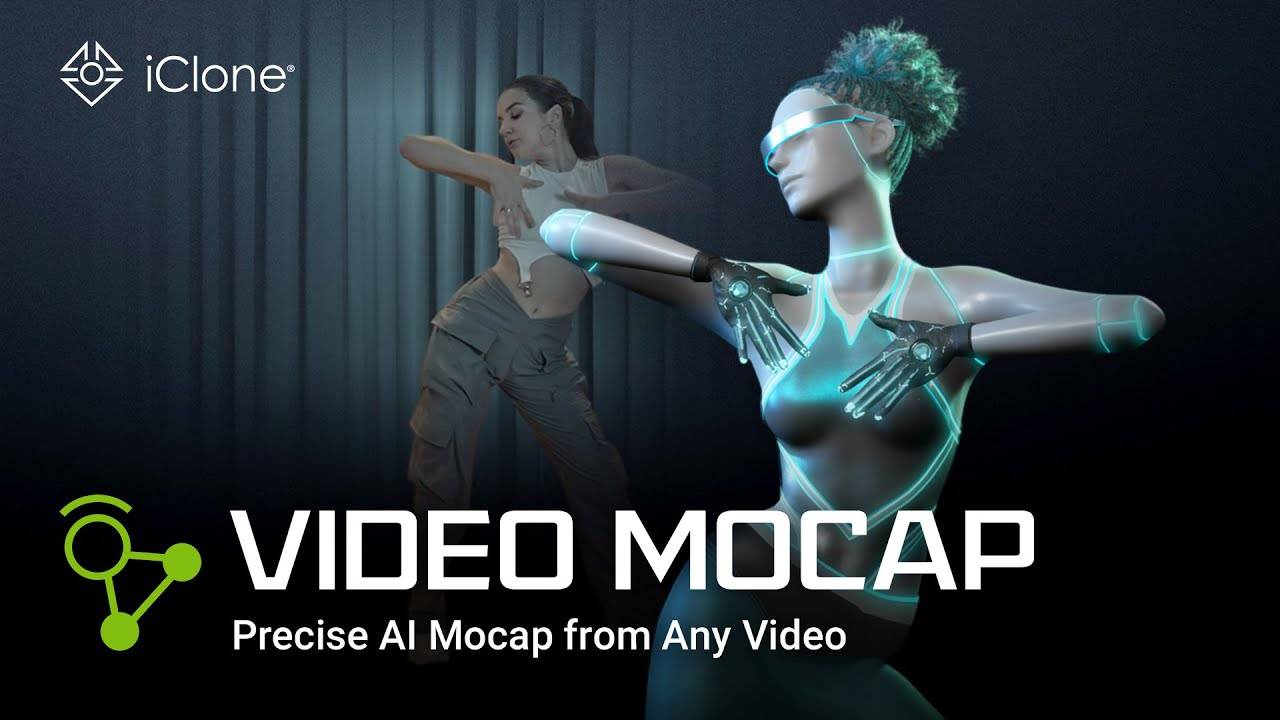 iClone Video Mocap: Захват движения из видео + редактирование в одном пайплайне!