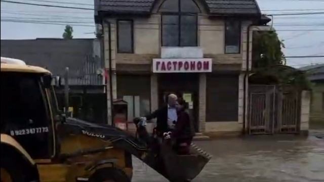 Наводнение в Махачкале