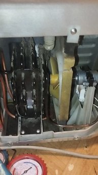 Ремонт холодильников в Твери. Ремонт холодильника Лдж. Утечка фреона.Замена вентилятора.