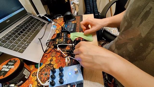 Джем #8 - JT-4000, Korg Monotron Delay, SxLab Solar Panel