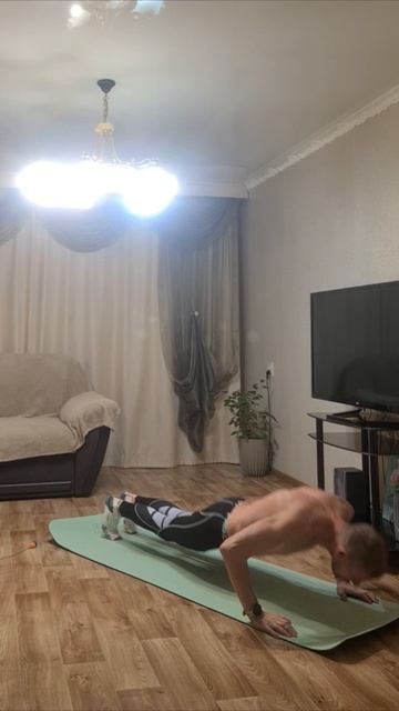 40 по 40. День XXXV. Отжимания после пробежки. т