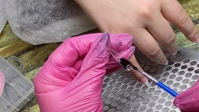 Почему он косячит?Новый кошачий глаз майский жук 🪲 черный гель подложка верхняя формам