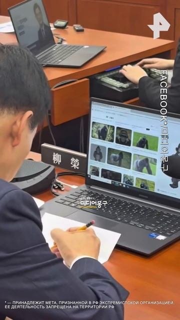 Корейский депутат рисовал гориллу на заседании парламента (2)