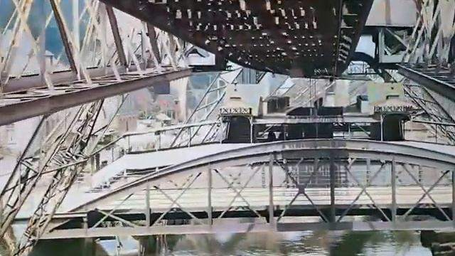 1902  Летающий Поезд В Германии The Flying Train In Germany