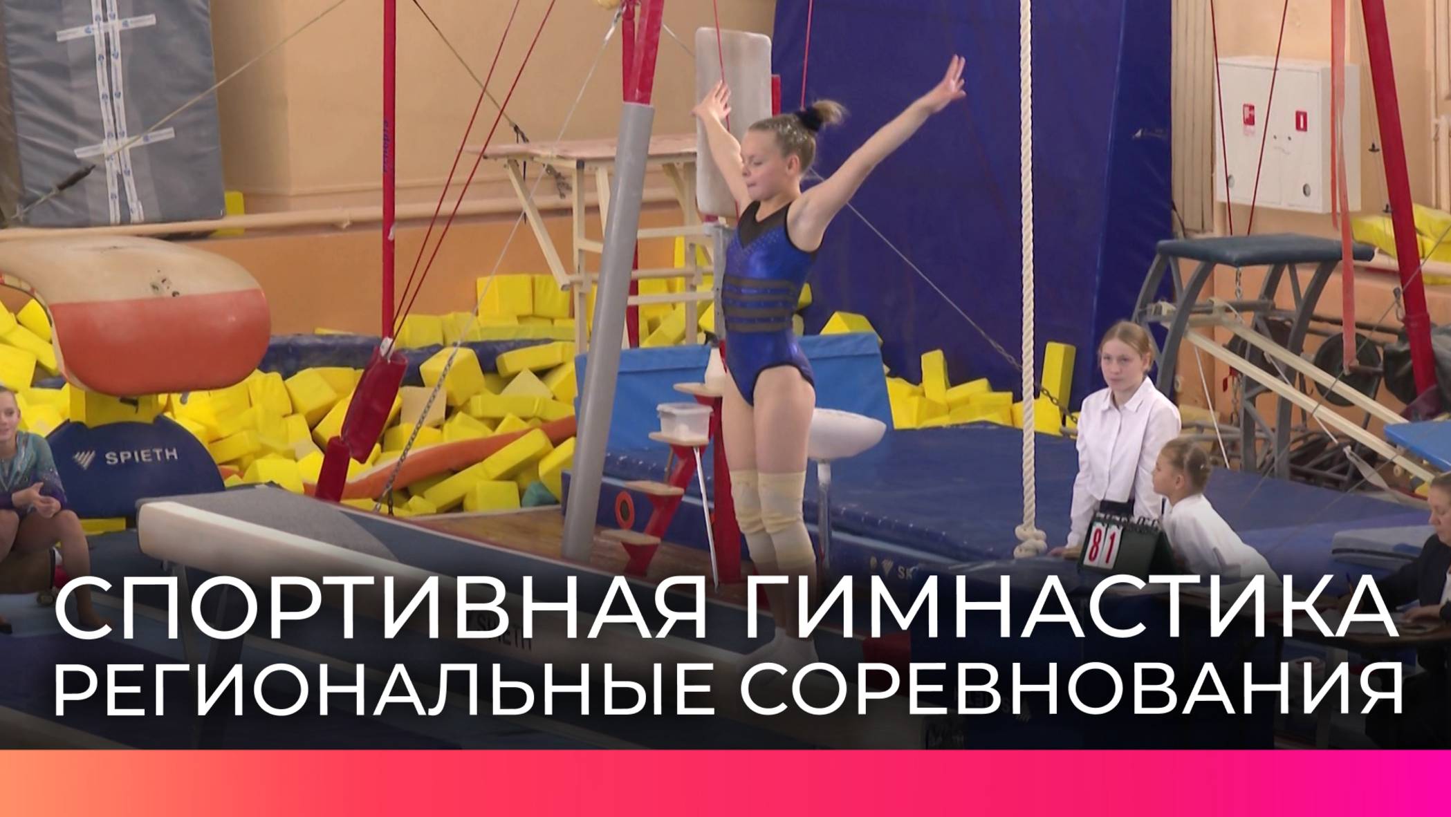 Сильнейшие гимнасты Новгородской области собрались на региональных соревнованиях