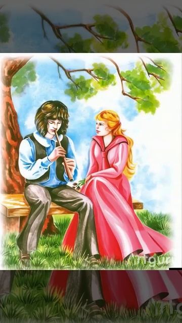 Ожившая картина - иллюстрация к повести Владимира Короленко "Cлепой музыкант"