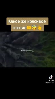 очень красивое чтение Корана