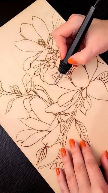 Выжигание по дереву.mp4