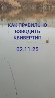 КАК ПРАВИЛЬНО НАТЯГИВАТЬ КВИВЕРТИП ПРИ ЛОВЛЕ НА ФИДЕР, 02.11.25.