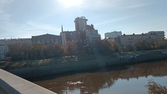 Вид на центр с моста