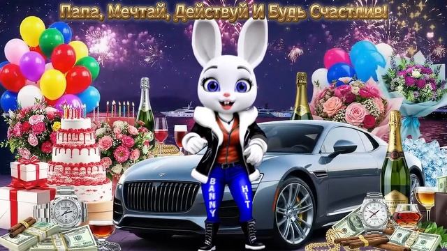 Папа С Днем Рождения! Самое Обалденное Поздравление С Днем Рождения Папе!