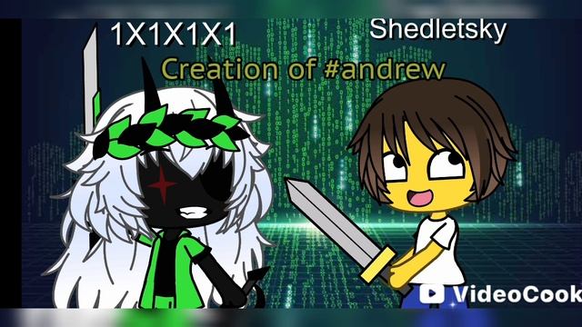 [RUS] 1x1x1x1 vs Shedletsky | my cover | gacha