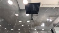Обзор завершëнной работы. Мечта из керамогранита! Совмещенный санузел, душ.