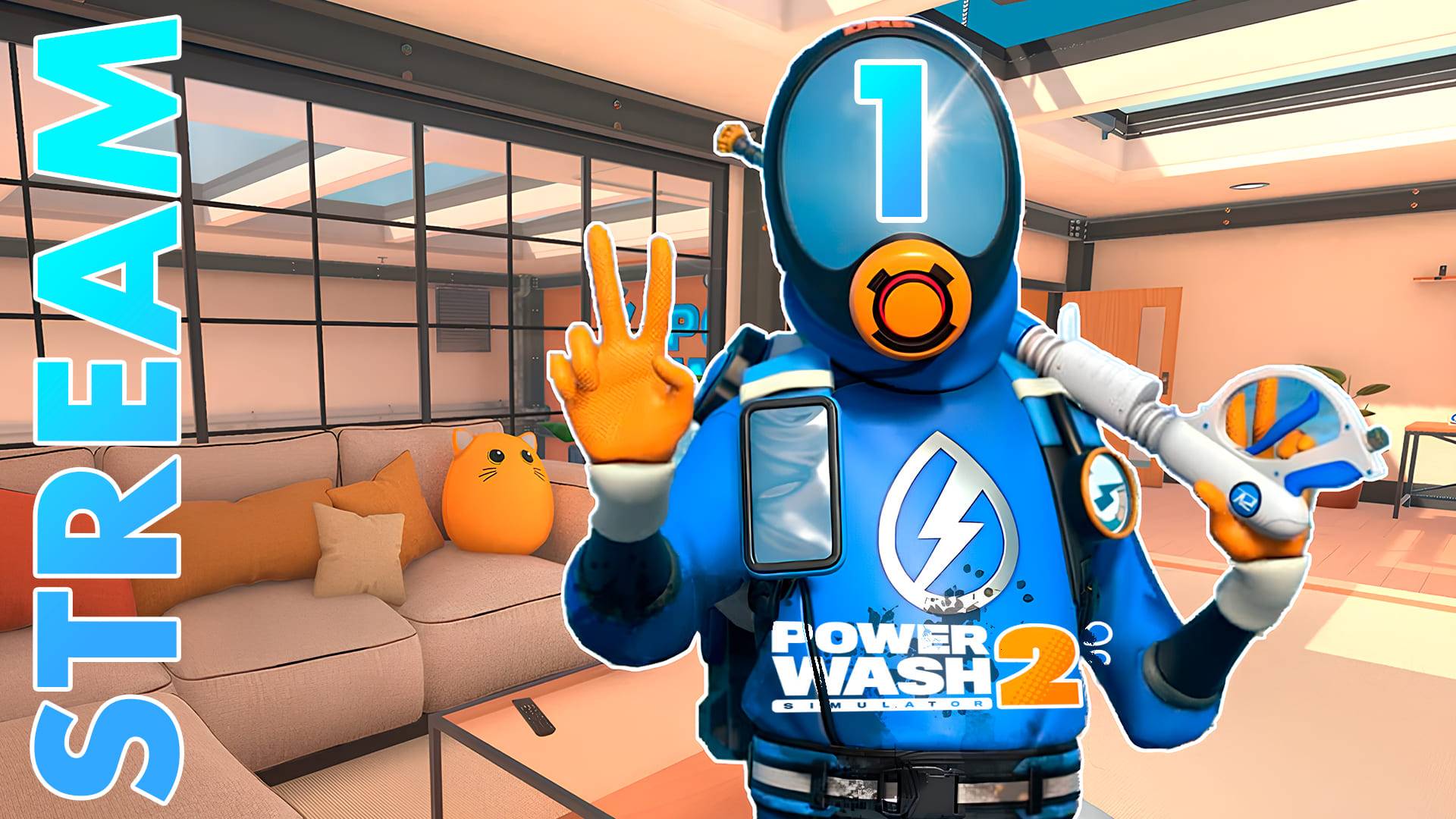 САМАЯ БЫСТРАЯ СТРУЯ ДИКОГО ЗАПАДА ►POWERWASH SIMULATOR 2 ►STREAM ►ПРОХОЖДЕНИЕ 1 ►COOP ► #gone_play