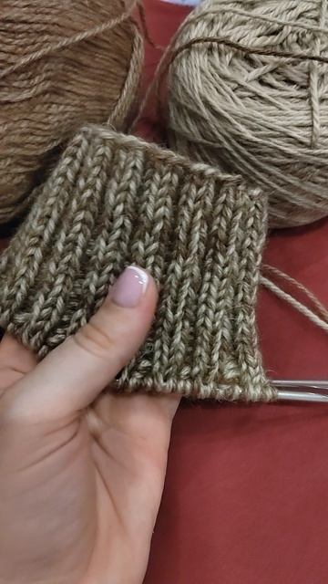 Нсоки спицамм. Решила вязать полностью резинкой #shorts