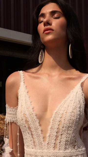 Свадебное платье Санибель из коллекции «Free Spirit» 2026 от бренда Gabbiano